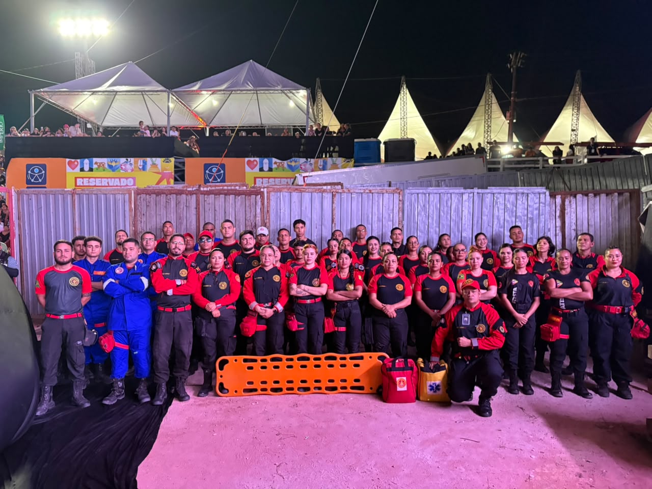 Efetivo Arcanjos em Arena de Eventos